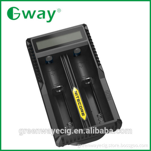 Authentic 1000mA / 500mA Output 18650 Battery Charger USB management Nitecore UM20 vs Nitecore D2/D4 charger